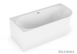 Акрилова ванна SOLA ліва біла, 160 x 75 см